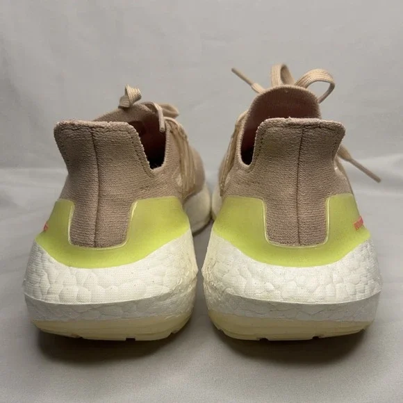 Adidas Trainers Womens 7 UltraBoost 21 Ash Pearl Pink Road Running Light Shoes - Picture 3 of 15